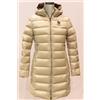 BLAUER 23 WBLDK03091 piumino donna trapuntato con cappuccio beige 137BA