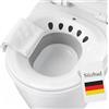 DEANIC Bidet Portatile per WC per Chi Soffre di Emorroidi, Vasca da Bagno Pieghevole per WC, Sedile per Vasca da Bagno Donne Incinte, Anziani (Grigio)