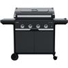 Campingaz Select 4 LS Plus barbecue a gas GPL 4 bruciatori + fornello laterale, Griglia e piastra in ghisa Smaltata