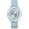 Swatch Orologio Digitale Quarzo Unisex con Cinturino in Silicone SVOS100