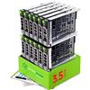 WORKDONE 12pz LFF Caddy 3.5 compatibile con Dell PowerEdge 13-11G. F238F | Solo per vano più grande Hot-Plug da 10.7cm, HDD, T440 T640 R430 T430 R630 R730 R720 R420 T620 R710, Etichette, Viti, Manuale