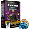 Weegap Veleno per Topi e Ratti in Mini Blocchi con Aroma alla Frutta e Cereali, Esca Topicida Ratticida Professionale Potente Uso Sicuro Esterno e Interno, Novità Esche 100% Made In Italy, BlockRat 300 g