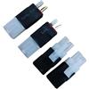 LINSYRC 2pz Adattatore Connettore Maschio Spina T-Deans a Connettore Femmina Tamiya e 2pz Adattatore Connettore Femmina Spina T-Deans a Connettore Maschio Tamiya