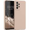 kwmobile Cover per Samsung Galaxy A33 5G Custodia - Back Case per Smartphone in Silicone TPU - Protezione Gommata - coconut swirl