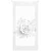 Blindecor Fiori | Tenda avvolgibile traslucida con stampa digitale | modello rosa | 90 x 180 cm (larghezza per altezza), dimensioni del tessuto 87 x 175 cm | tende per finestre