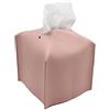 Eyands 1 porta fazzoletti rosa, copertura quadrata in pelle PU, moderna scatola per fazzoletti organizzatore per bagno, comodini, ufficio