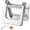 UDQYQ Spremiagrumi per tubi di dentifricio, grande dispenser in alluminio per tubi di vernice, tinture per capelli, cosmetici, ketchup. (argento)
