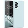 kwmobile Cover per Samsung Galaxy A33 5G Custodia - Back Case per Smartphone in Silicone TPU - Protezione Gommata - menta freddo