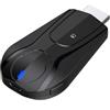 XUJAIOLQP Dongle per display wireless 5G/2.4G, ricevitore portatile WiFi 4K 1080P HDMI Screen Mirroring compatibile con telefono a proiettore TV, supporto Miracast Airplay DLNA (5G)