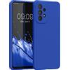 kwmobile Cover per Samsung Galaxy A33 5G Custodia - Back Case per Smartphone in Silicone TPU - Protezione Gommata - blu baltico