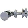 SOMATHERM FOR YOU - B21811B - O ganci per asciugamano asciutto Chrome - tubo tondo per la vite