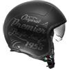 Premier Casco Moto Premier Rocker Or9 Bm, Nero/Grigio, Xl