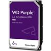 Western Digital HDD Interno Purple 3.5" 6 TB SATA III 5400 Giri/min WD64PURZ