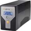INFOSEC Gruppo di Continuità UPS E2 600VA LCD Line Interactive Onda Sinusoidale