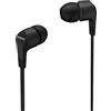 PHILIPS CUFFIA INTRAURICOLARE C/MIC BLACK TAE1105BK