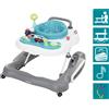 BABYMOOV Girello 5 in 1 Verde Acqua Babymoov - Girello, Primipassi, Dondolo e Seduta 360°
