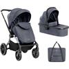 Kikka Boo Passeggino 2in1 Con Navicella Kara Grey