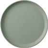 Mepal - Piatto Frutta Silueta - Lavabile in lavastoviglie e microonde - Piatti di plastica - Piatti da Cena - Servizio - 23 cm - Nordic sage