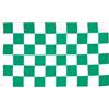 AZ FLAG Bandiera A Scacchi Verdi E Bianchi 90x60cm - Bandiera Scacchiera Verde E Bianca 60 x 90 cm
