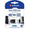 Verbatim Pen Drive 16GB Verbatim Store n Go Nano USB 2.0 49821