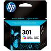 ORIGINAL HP Cartuccia d'inchiostro differenti colori CH562EE 301 ~150 Seiten 3ml - HP - 884962894491