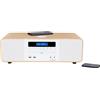 Thomson MIC201IBT Micro Chaine HiFi - Bluetooth - Radio - CD - MP3 - USB - Blanche + Induction