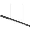 M LEDME Lampadario Led da soffitto Vienna II Nero 40W Bianco neutro 4500K M LEDME