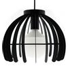 M LEDME Lampadario da soffitto Trang Nero 1 x E27 M LEDME
