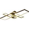 M LEDME Lampadario Led da soffitto Kube Bianco 80W Dimmerabile con temperatura colore regolabile con telecomando M LEDME
