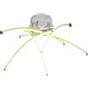 M LEDME Lampadario Led da soffitto Aranha Bianco 78W Dimmerabile con temperatura colore regolabile con telecomando M LEDME
