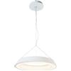 M LEDME Lampadario Led da soffitto Provence Bianco 38W Dimmerabile con temperatura colore regolabile con telecomando M LEDME