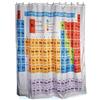 out of The Blue 31/4050 Tenda per Doccia, Plastica, Multicolore, 180x0.5x180 cm