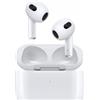 Apple MME73TY/A Airpods 3rd Gen Wireless earphones, Bluetooth, Lightning, Mic, White (MME73TY/A)