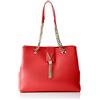 Valentino by Mario Valentino Divina, Tote Donna, Rosso, 14x28.5x36 Centimeters (B x H x T)