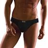 CAGI 3 Slip Mini Uomo 1244 in Puro Cotone (4, Nero)