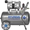 HYUNDAI Compressore Silenziato 50 Lt Portatile Senza Olio - Hyundai 65701