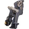 b bellelli Freccia - Seggiolino Bici Anteriore - Attacco B-Fix - Si Fissa al Telaio - dai 9 Mesi ai 3 Anni - Max 15 kg - Colore Dark Grey Versione Luxury