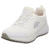 Skechers for Work Women's Squad SR Food Service Shoe, Nero, 36.5 EU
