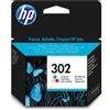ORIGINAL HP Cartuccia d'inchiostro differenti colori F6U65AE 302 ~150 Seiten - HP - 888793802991