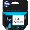 ORIGINAL HP Cartuccia d'inchiostro differenti colori N9K05AE 304 ~100 Seiten - HP - 889894860736