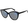 Saint Laurent Occhiali da sole Saint Laurent SL 456 005 Shiny Black - Occhiali da sole cat eye nero Saint Laurent 889652361444