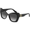 Dolce & Gabbana DG4405 501/8G farfalla - Occhiali da sole donna nero
