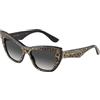 Dolce & Gabbana Occhiali da sole Dolce & Gabbana DG4417 31638G Leopardo Black - Occhiali da sole cat eye leopardo Dolce & Gabbana 8056597757379