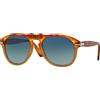 Persol Occhiali da sole Persol PO0649 1025S3 Resina E Sale - Occhiali da sole aviator havana Persol 8053672420432