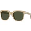 Persol Occhiali da sole Persol PO3323S 116931 Beige Opalino - Occhiali da sole squadrati beige Persol 8056597924993