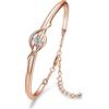 Praelinos Braccialetti da Donna, Custode dell'Amore, Gioielli in Oro Rosa