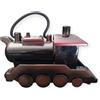 Set Teiera con Zuccheriera Forma Locomotiva in Ceramica Made in Italy Vintage