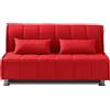 EvergreenWeb Poltrona letto Matrimoniale | EVENING Rosso 160x190 cm
