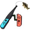 LYCEBELL Canna da pesca per Nintendo Switch, Gioco di pesca Kit Accessori per Switch Joy con Controller, Compatibile con Nintendo Switch Legendary Fishing, Fishing Star World Tour