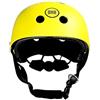 BHR Casco per Monopattino e Scooter Elettrici BHR 837 URBAN - Casco per la Città Omologato CE per Ragazzi e Adulti - Casco per Bicicletta, MTB, BMX, Skateboard, Pattinaggio - Giallo Opaco, M